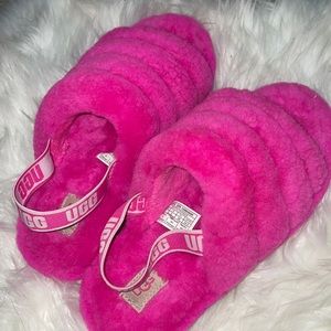 Ugg Furry Slides
